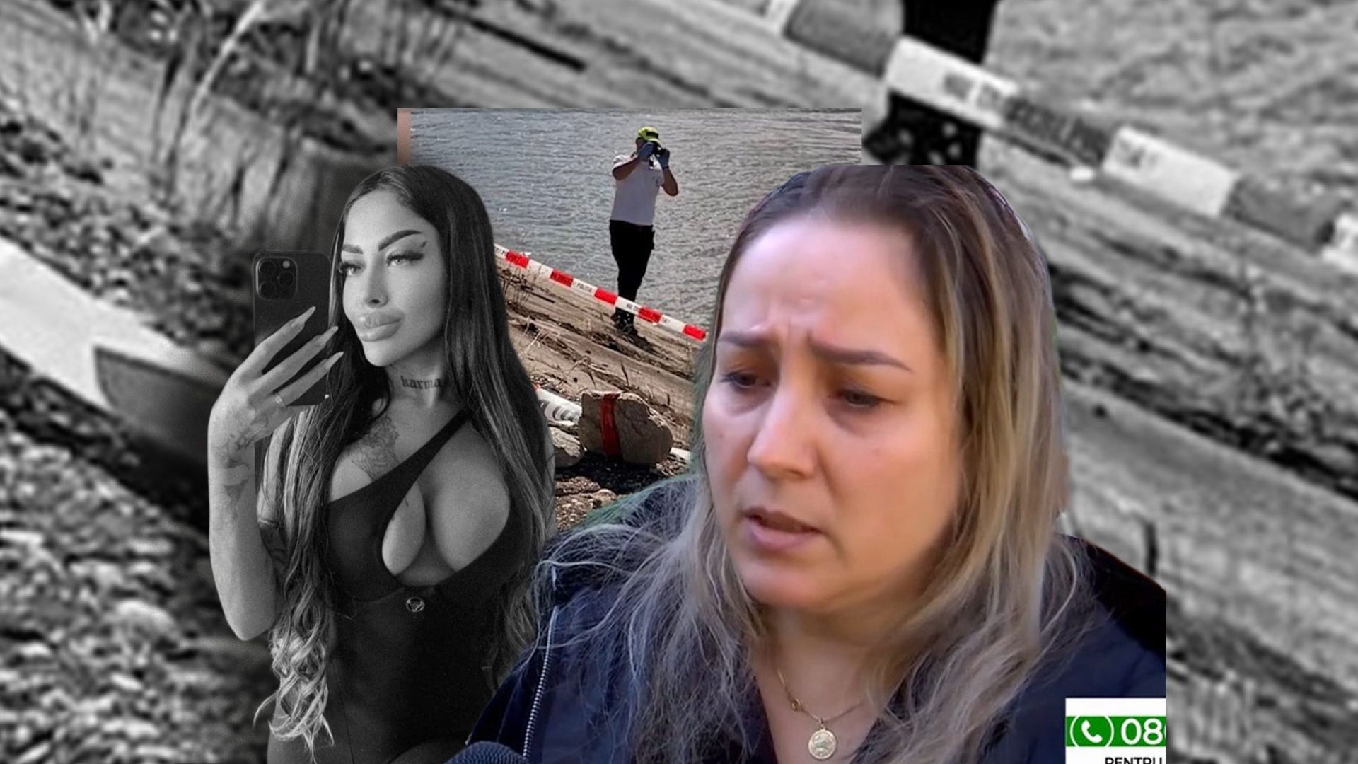 Ultimele cuvinte ale Valentinei, tânăra găsită fără viață în râul Olt. Cu cine a vorbit înainte de tragedie