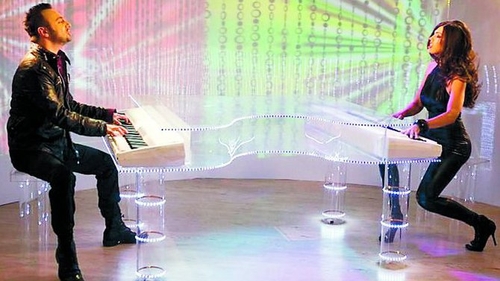 A plecat la Eurovision cu pian de rezerva