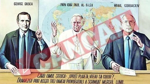 Romanii se inchina la tatal lui Bush