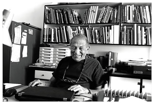REFLECTIVE: Photographer David Goldblatt at his home in Johannesburg. Pic: ALON SKUY. 17/09/2013. © The Times