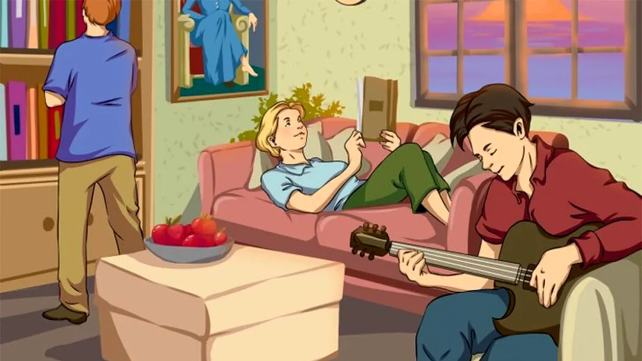 Test de inteligență | În această fotografie s-au strecurat 3 greșeli. Găsiți-le!