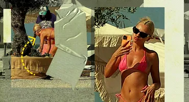 Alexandra Stan a arătat TOT pe plaja din Mamaia! Artista și-a cărat singură șezlongul, iar cei prezenți i-au văzut…