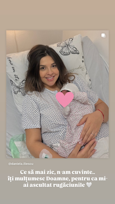 Ce norocoasă e Daniela Iliescu! Cum a născut al doilea copil cu Culiță Sterp: „Doamne, îți mulțumesc pentru că…”