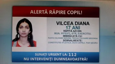 Incredibil! Unde a fost găsită Diana, fata de 17 ani căutată în toată țara