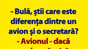 BANC | Bulă, avionul și secretara
