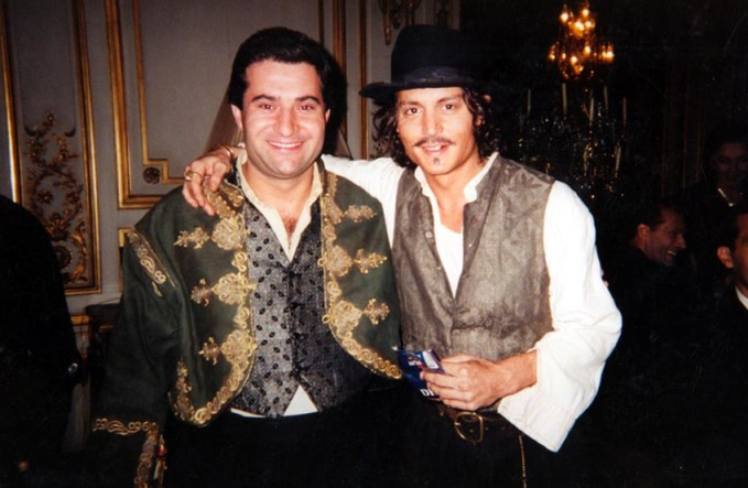 Johnny Depp și Ioniță de la Clejani