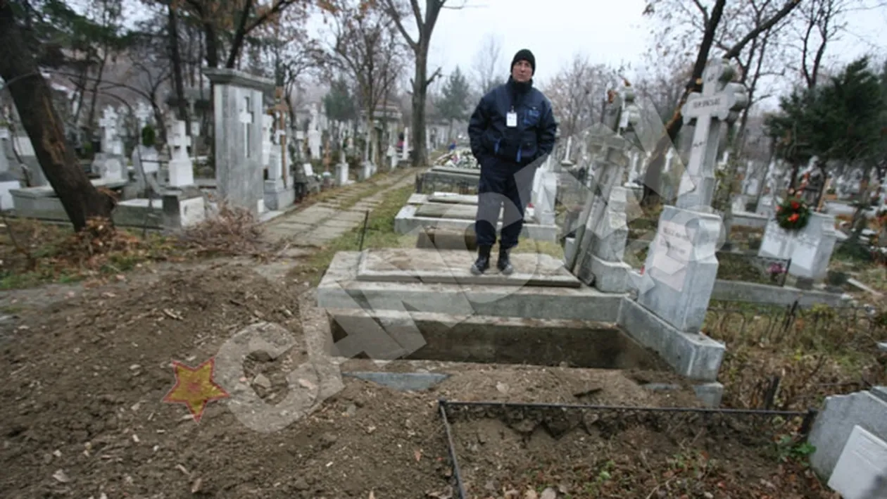 Fortareata in jurul Malinei Olinescu! Mormantul cantaretei este bine pazit de bodyguarzi!