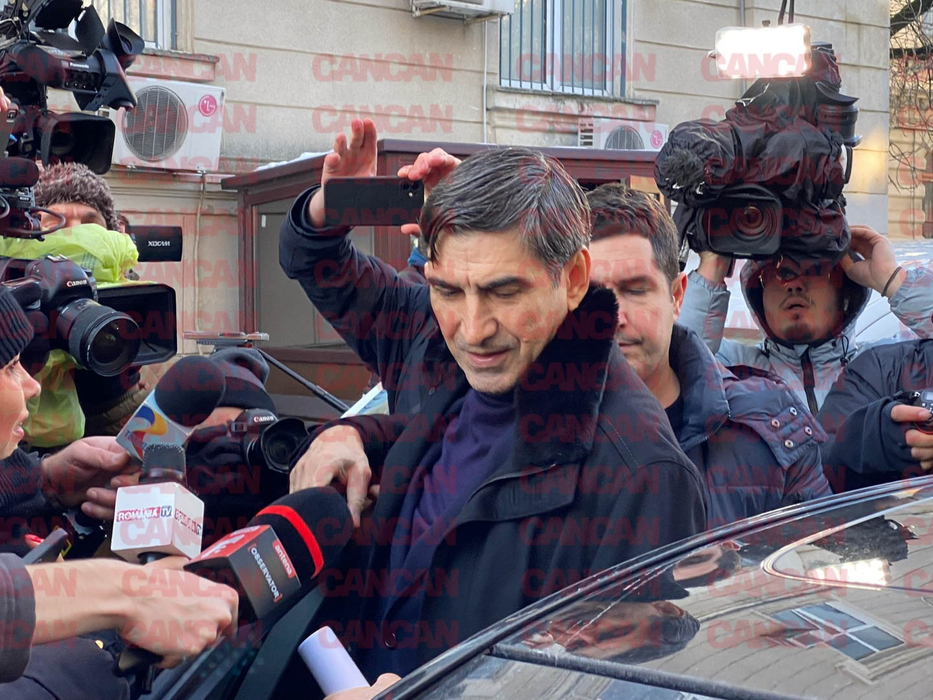 Victor Pițurcă a părăsit sediu DNA/ Sursă foto: CANCAN.RO