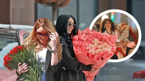 Bianca Drăgușanu, Cristina Pucean și Ramona Olaru, răsfățate peste măsură! Top 40 iubăreți cu brațele pline de flori, de Valentine's Day