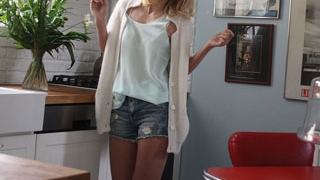 Dana Rogoz are, in sfarsit, bucatarie! Vezi pentru ce s-a zbatut vedeta!