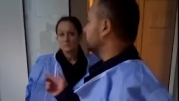 Scandal cu polițiști într-o sală de operații a Spitalului Județean din Craiova. Nu aveţi voie aici!