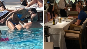Jessie Baneș și-a sărbătorit ziua de naștere în piscină cu iubitul Andi Gușă. FOTO EXCLUSIV