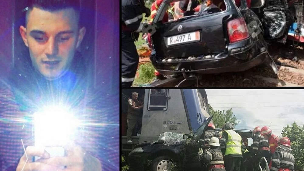 Înfiorător! Unul din tinerii morţi în groaznicul accident din Bistriţa şi-a prevestit sfârşitul. Mesajul scris cu SÂNGE pe asfalt