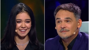 Ianca, fiica lui Răzvan Simion, și-a facut apariția la iUmor. Matinalul de la Antena 1 a izbucnit în lacrimi