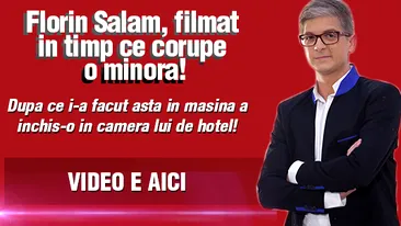 Florin Salam, filmat in timp ce corupe o minora