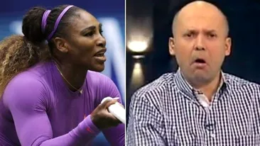 Serena Williams l-a făcut celebru pe Radu Banciu, după ce acesta a făcut-o maimuță! Presa mondială critică aspru comportamentul prezentatorului TV