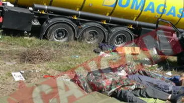 Accident cu patru morti pe DN 6