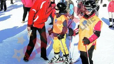 Andrei Zaharescu, agent publicitar la Busteni