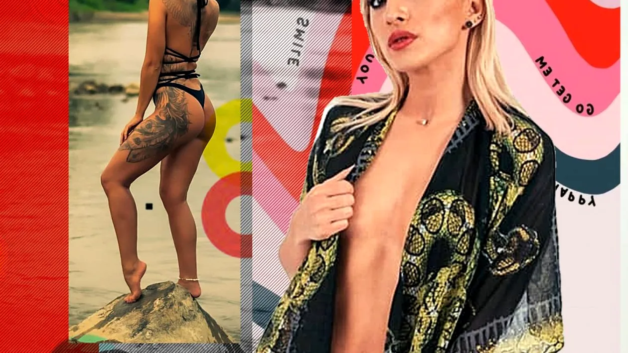 Cu trupul jumătate tatuat, o vezi și pe loc te-a fermecat! Ramona este cea mai sexy dansatoare, cu mișcări provocatoare!