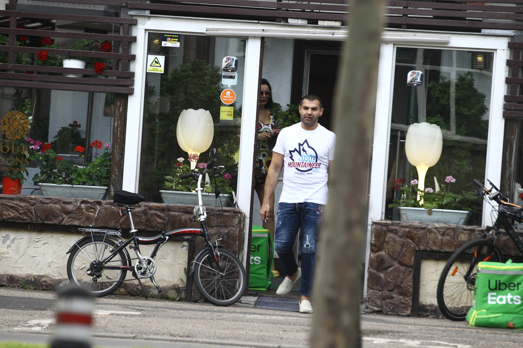 Brigitte și Florin, momente tensionate într-un restaurant din Capitală