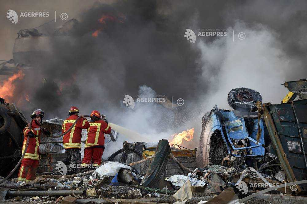 Sfârșitul lumii pe străzile din Beirut! Cum arată totul după explozia apocaliptică de marți seară. Bilanțul victimelor a ajuns la peste 4.000 de răniți și 100 de morți