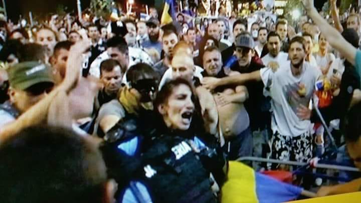 Ștefania, femeia-jandarm, a fost bătută cu bestialitate
