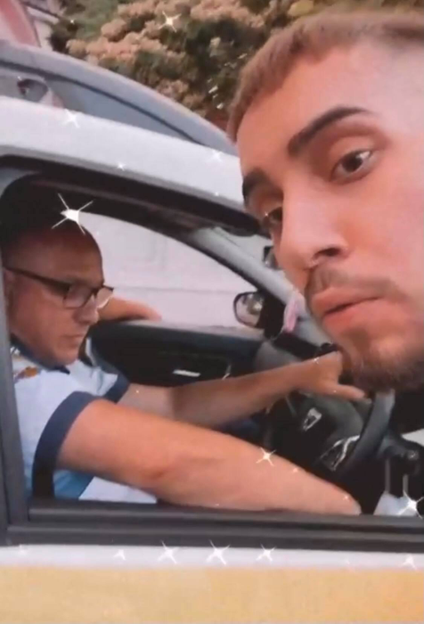 Ce a făcut Fulgy după criza de plâns de la TV. A oprit doi polițiști pe stradă „Să moară familia mea de nu…”