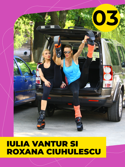 Top 20 vedete care au muncit pentru siluetă, nu glumă! Iulia Vântur, Anna Lesko sau Roxana Ciuhulescu, în ipostaze memorabile