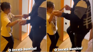 Fata cuplului Andra și Cătălin Măruță nu și-a menajat bunicul. Tatăl cântăreței a devenit instructor de dans pentru Eva