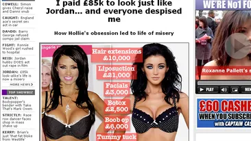 VIDEO A cheltuit 85.000 de lire pe operatii ca sa arate ca Jordan!