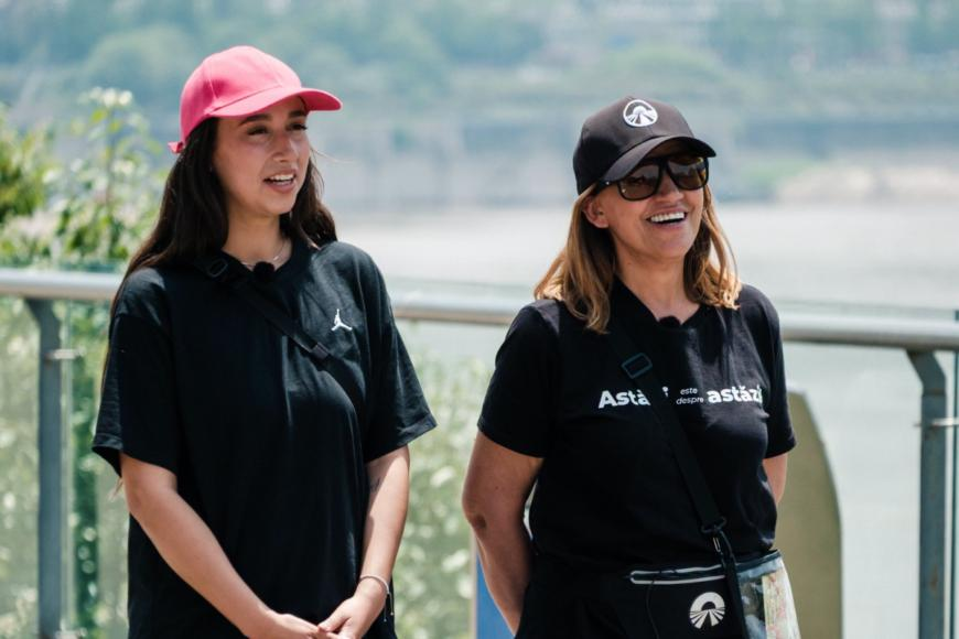 Mirela Retegan și Maya au avut parte de un moment emoționant chiar înainte de plecarea din emisiune / Sursa foto: Social media