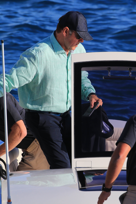 Actorul KEVIN SPACEY, cu barca la Festivalul de la Cannes! Imagini inedite cu nemilosul din ”House of cards”