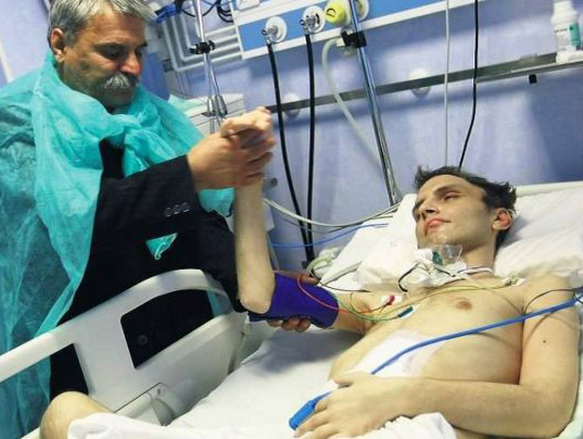 Poliţistul din Târgovişte se află în aceeaşi stare vegetativă de şapte ani