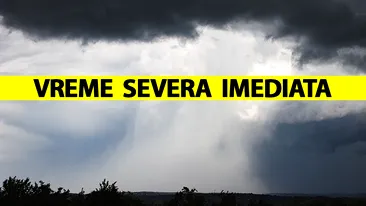 ANM, avertizare nowcasting de vreme severă imediată. Fenomene meteorologice ciudate în România