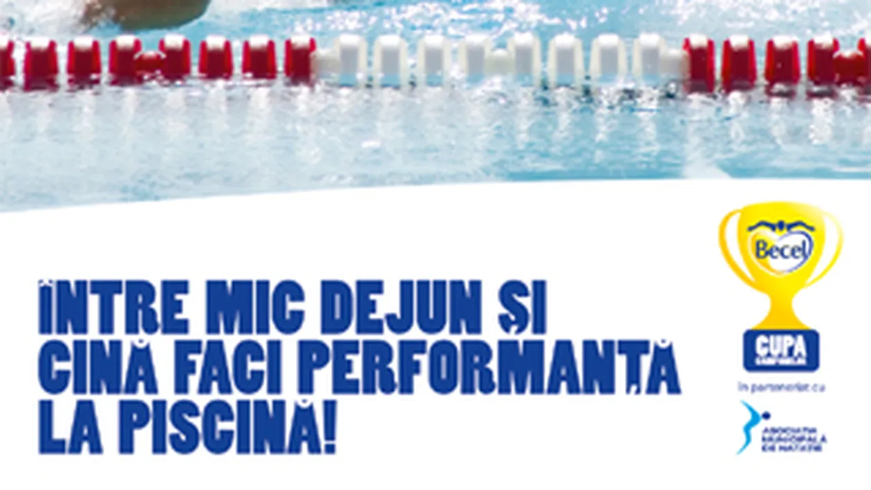 Concurs de inot pentru copii