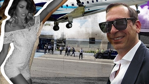 Șeful milionar al lui Alex Bodi, deturnat de poliție în drum spre vila fostului iubit al Loredanei (ex-Trident) + Imagini din avionul privat și adevăratul motiv al deplasării