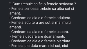 BANCUL ZILEI | De câte tipuri sunt femeile, de fapt