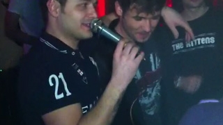 VIDEO DE SENZATIE! Liviu Varciu, Pepe si Christian D (Narcotic Sound) au cantat in club fiecare melodia celuilalt!