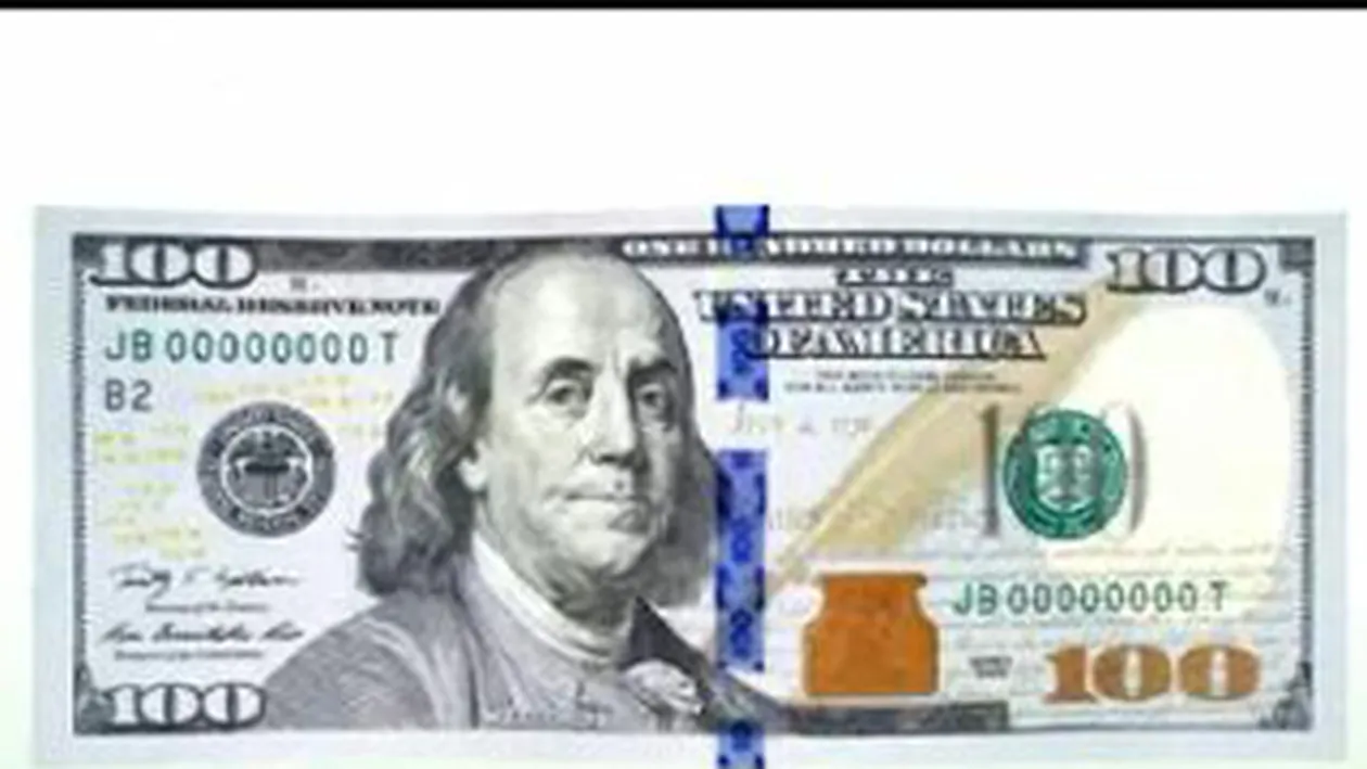 VIDEO Noua bancnota de 100 de dolari tiparita degeaba de peste un milion de ori