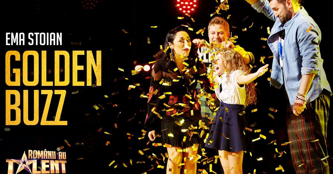 O gimnastă de 10 ani a luat Golden Buzz la “Românii au talent”! Andra a rămas fără cuvinte