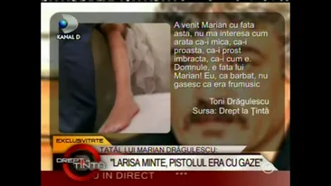 Toni Dragulescu, despre fosta nora: Singurul lucru bun, noi ca barbati asa cum se spune, probabil ca facea ceea ce trebuie, foarte, foarte bine