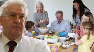 Greșeala pe care o fac majoritatea românilor la masa de prânz, potrivit dr. Vlad Ciurea: Burtă mare, creier mic