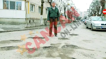 Avem gropi precum craterele de pe Luna