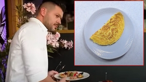 Săracii n-au ce căuta! Câți lei costă o simplă omletă în restaurantul lui Victor Slav din București
