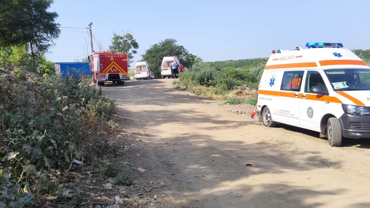 Accident cumplit în Teleorman! Șase persoane au fost rănite grav în urma prăbușirii unui pod