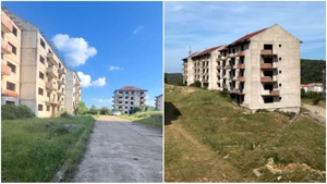 Bloc întreg de vânzare cu 49.000 de euro în România. Povestea cartierului abandonat dintr-un parc național