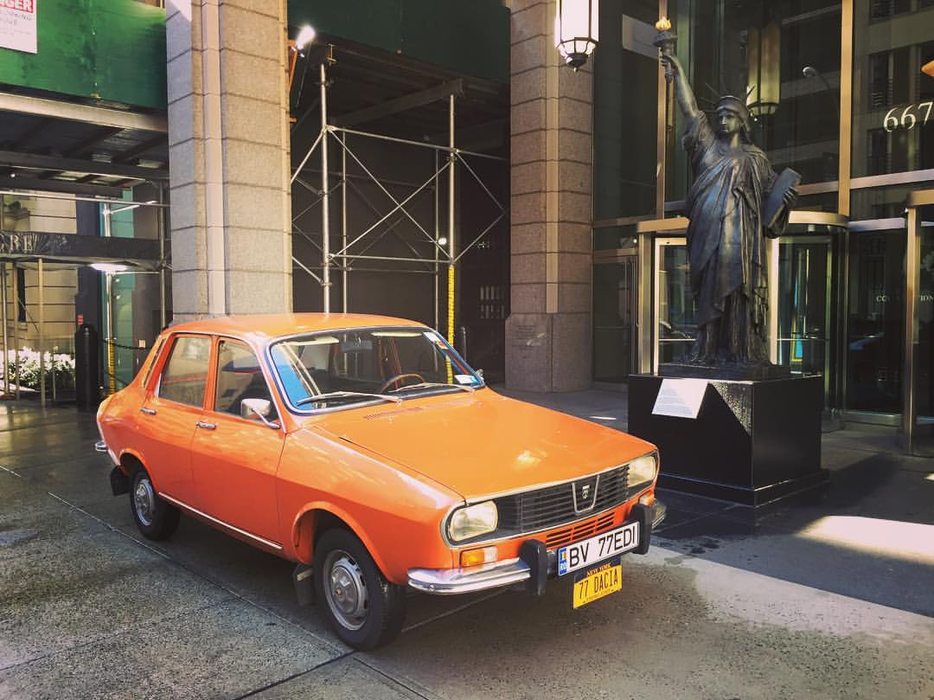 Dacia 1300 a românului Eduard Palaghita, stabilit în SUA