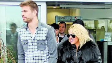 Shakira, de manuta cu Gerard Piquein Elvetia Loca dupa barbatul ei