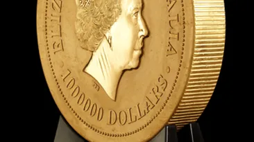 Australienii au moneda de 1 milion de dolari, care cantareste o tona