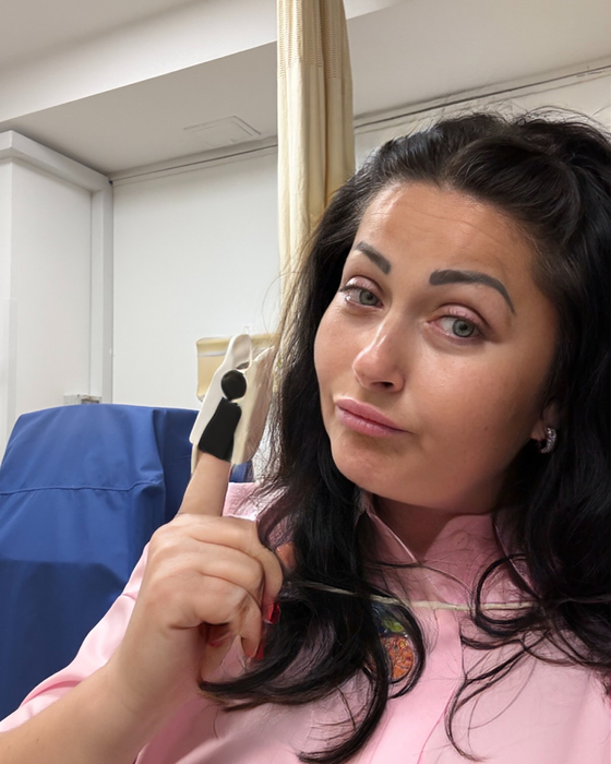 Gabriela Cristea a ajuns la spital/ Sursa foto: Instagram